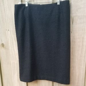 Classic Theory boucle wool skirt